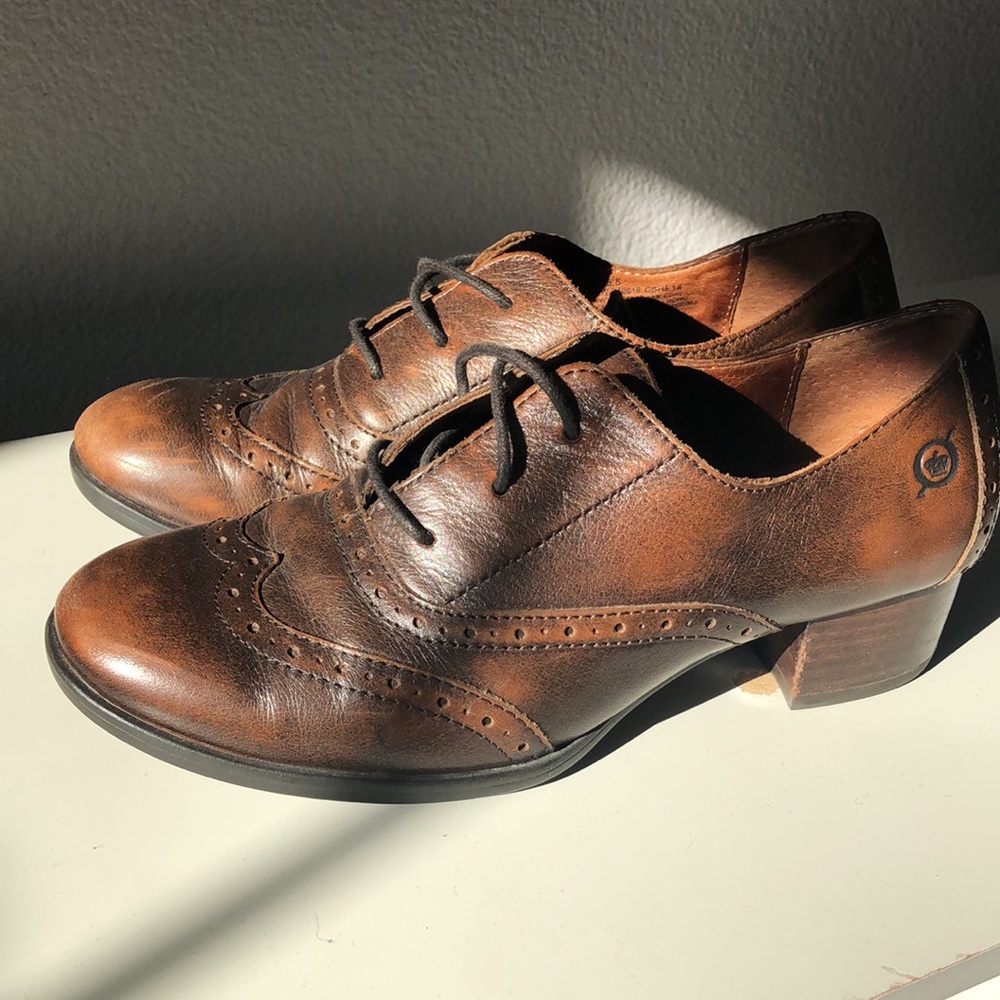 Wingtip Leather Shoes